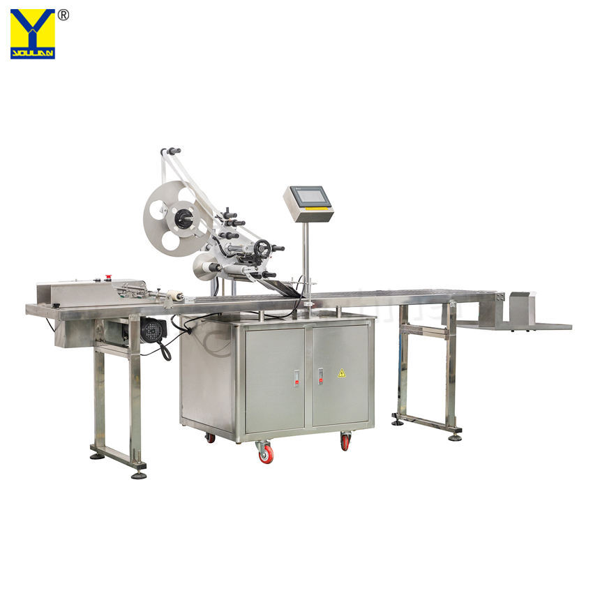 Automatic Flat Applicator Plane Paging Labeling Machine for Carton Box Bag Pouch