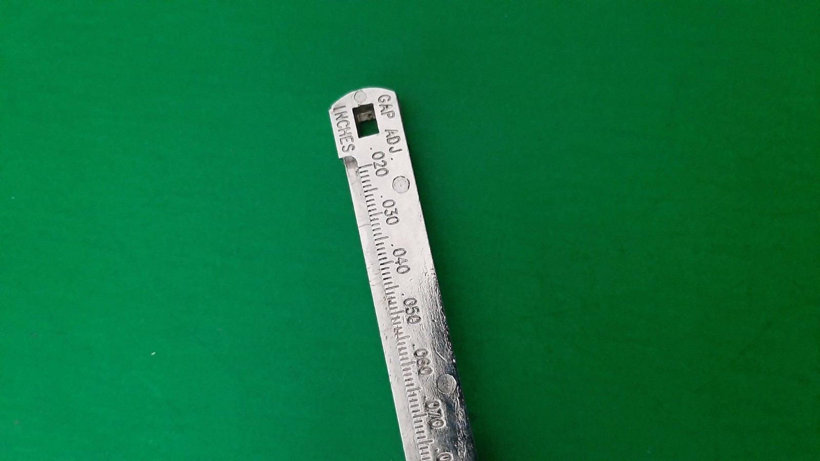 Snap-on Tools Spark Plug Gapper Gap Ramp Gauge Orange Hard Handle FBP1