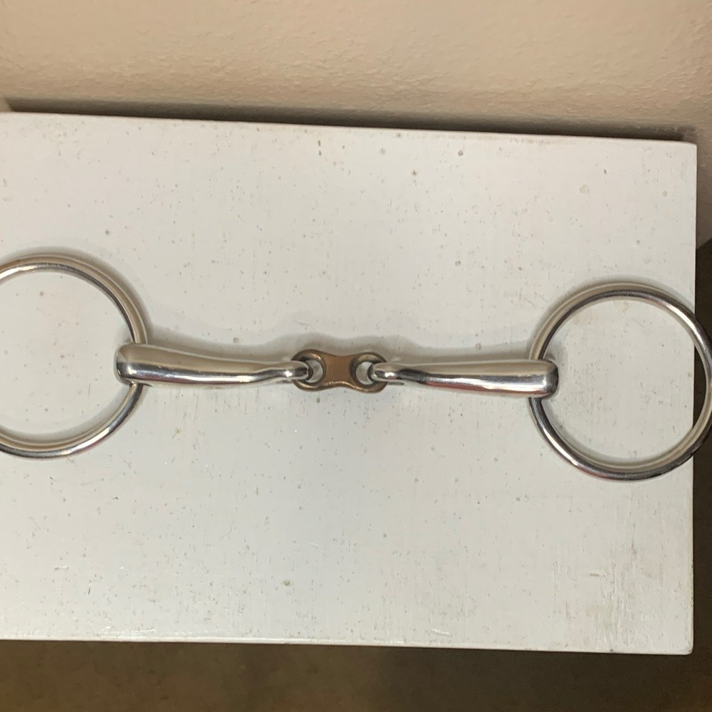 Snaffle Bit with Copper Dogbone