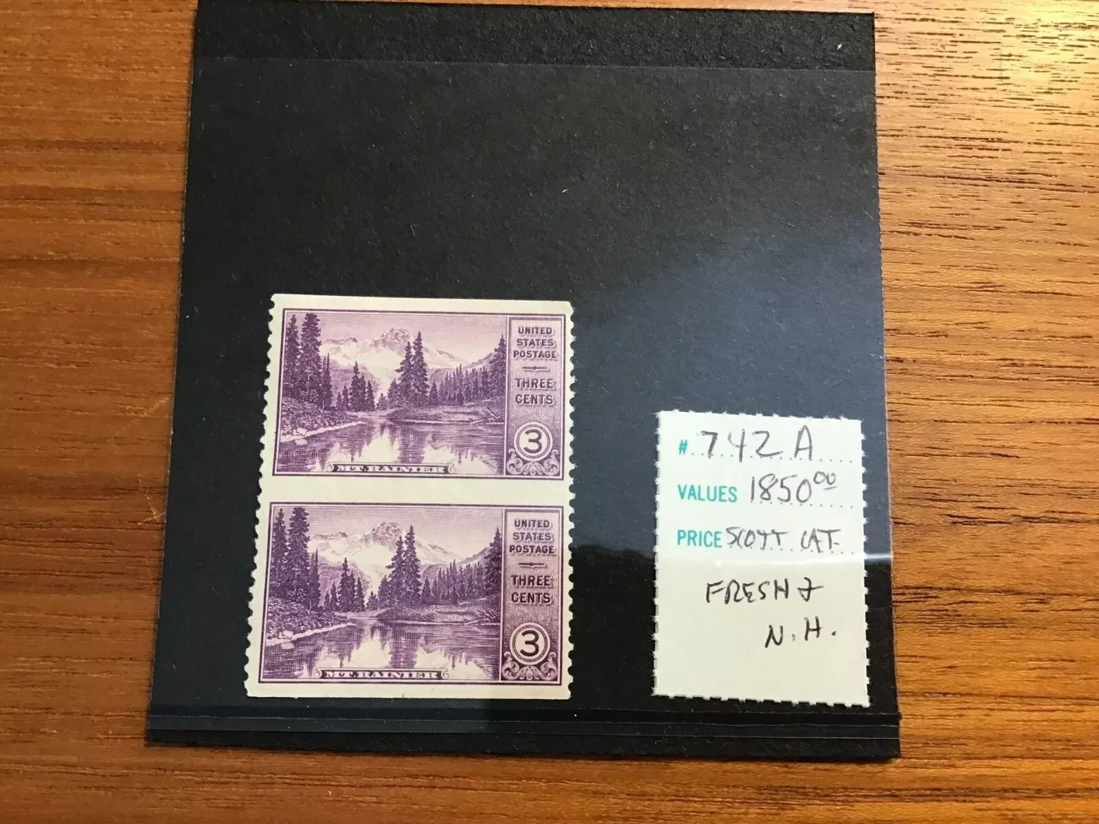 U.S. # 742A - MINT NEVER HINGED - SEE PHOTOS