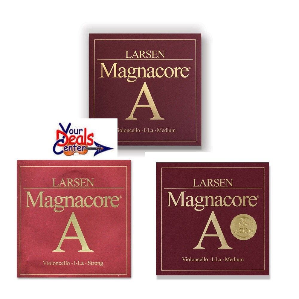 Larsen Magnacore Cello A Strings 4/4 Medium , Strong, Arioso
