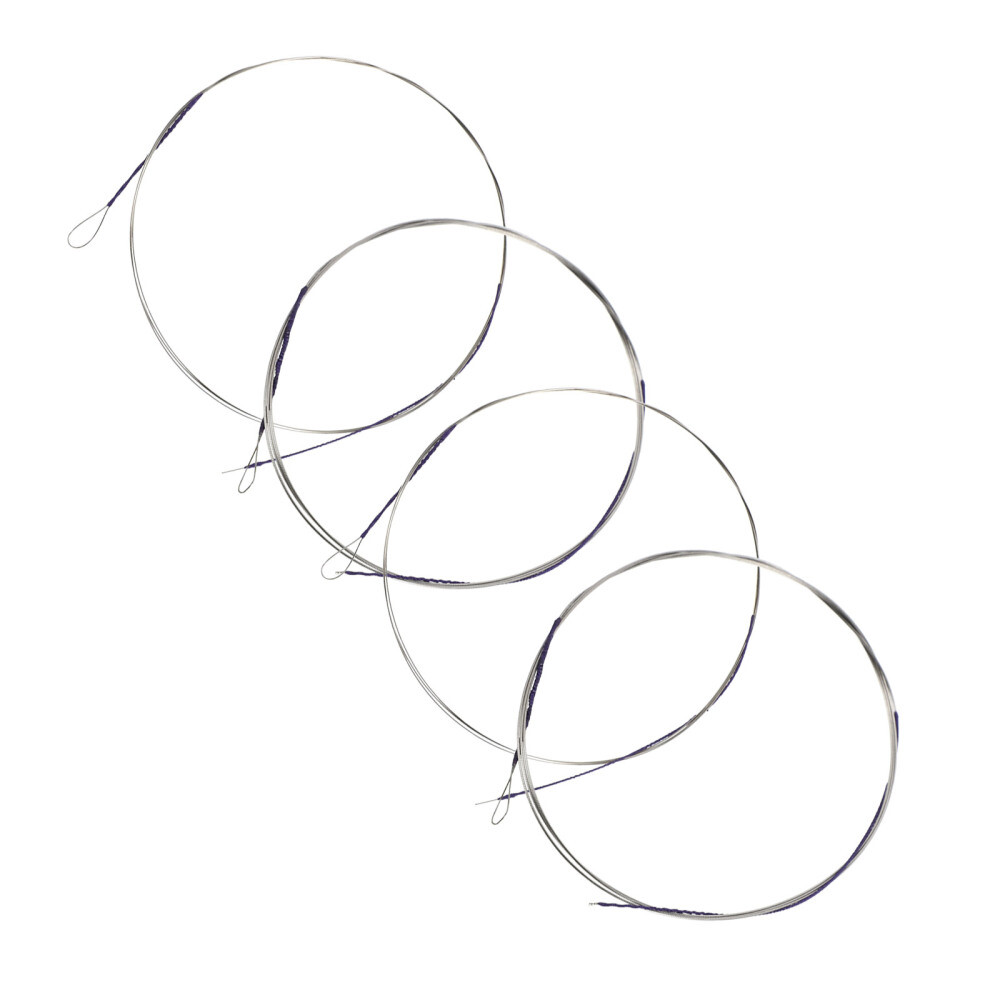 4PCS Erhu Strings Music Wire Sturdy Strings Erhu Strings (Assorted Color)