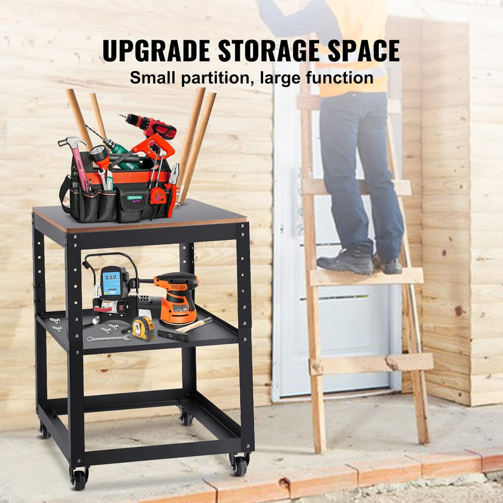Thickness Planer Stand, 100 Lbs Heavy Loads, Three-Gear Height Adjustable Thickn