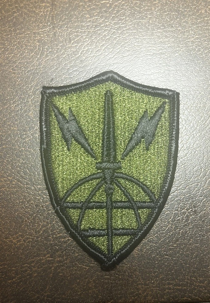 US Army Information Systems Engineering Command Patch Subdued NEW Iron On Patch
