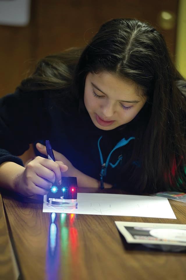 Tech Light Lab LED Optics Kit - LED Color Mixing Educational Kit for Grades 2...