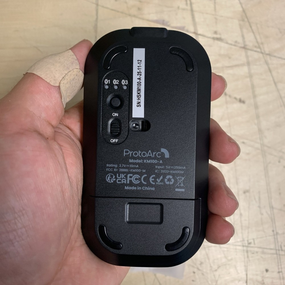 ProtoArc Backlit Bluetooth Keyboard & Mouse KM100-A for Mac Full Size Wireless