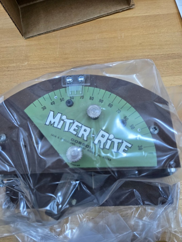 Dobson Miter-Rite Modelmakers Precision Miter Box