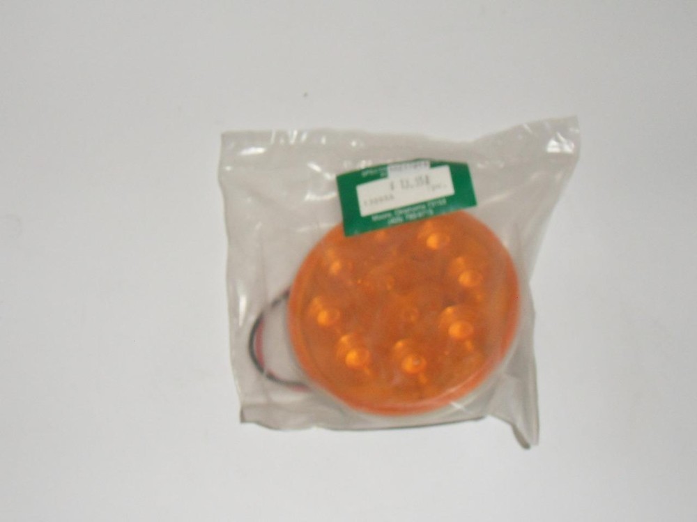 Sprectro Wire & Cable 13055A 4" Round LED Amber Auxiliary Light