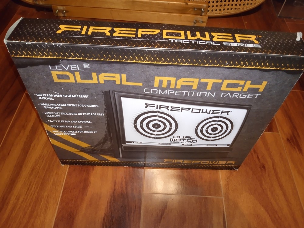 Level 3 Dual Match Competition Target Fire Power