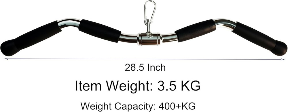 Multi-Exercise Lat Cable Attachment Bar