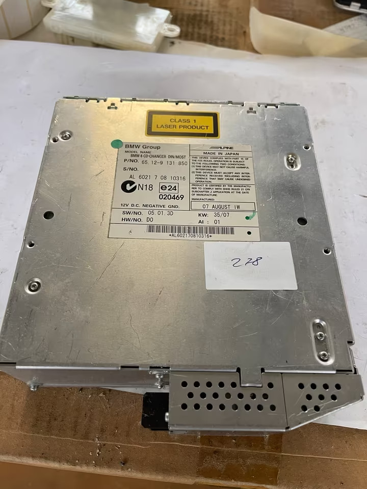 BMW CD Changer 6 Speed 9131 850