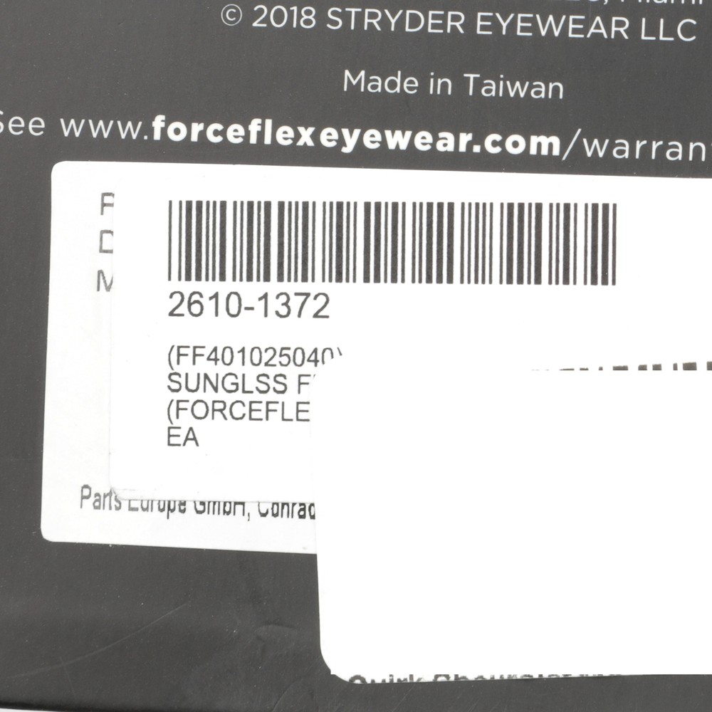 Forceflex FF4 Black/Blue Sunglasses