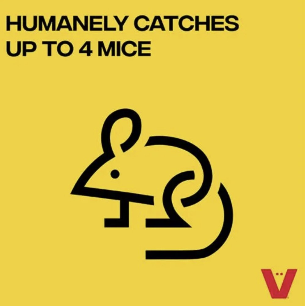 Victor M335 Live Catch & Hold Non Lethal Humane Mouse Trap