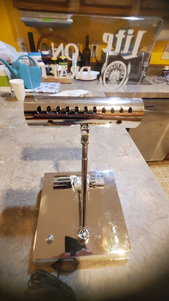 Vintage Miller Lite On Draft Tabletop Light/Digital Clock