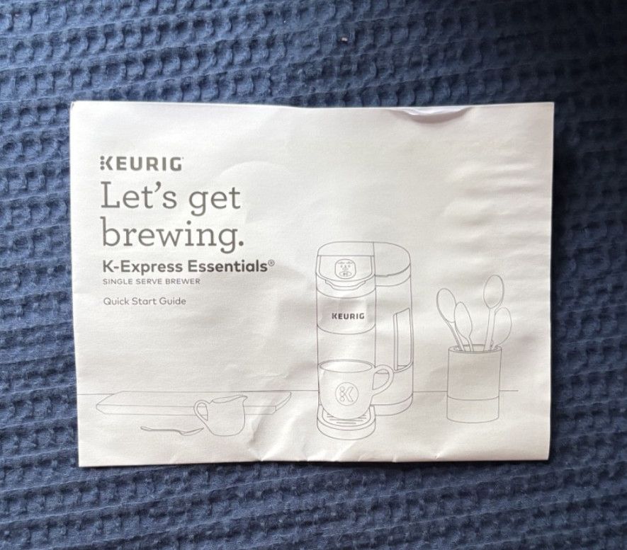 Keurig K-Express Essentials Single-Serve K-Cup Pod Coffee Maker