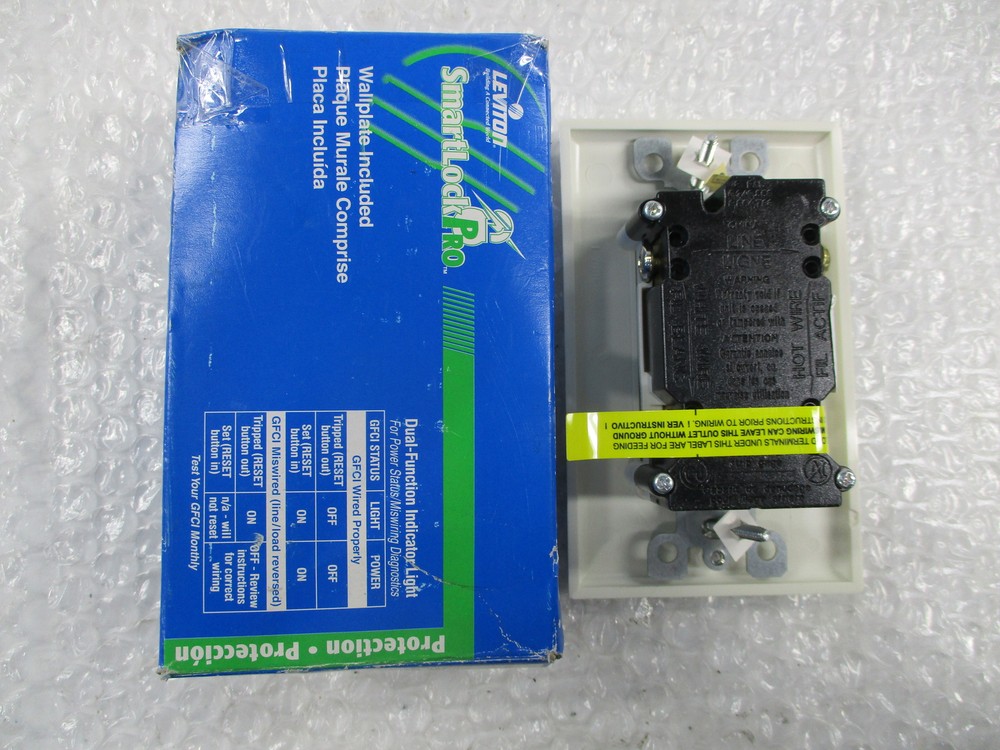 LEVITON 7599-W RECEPTACLE NSMP