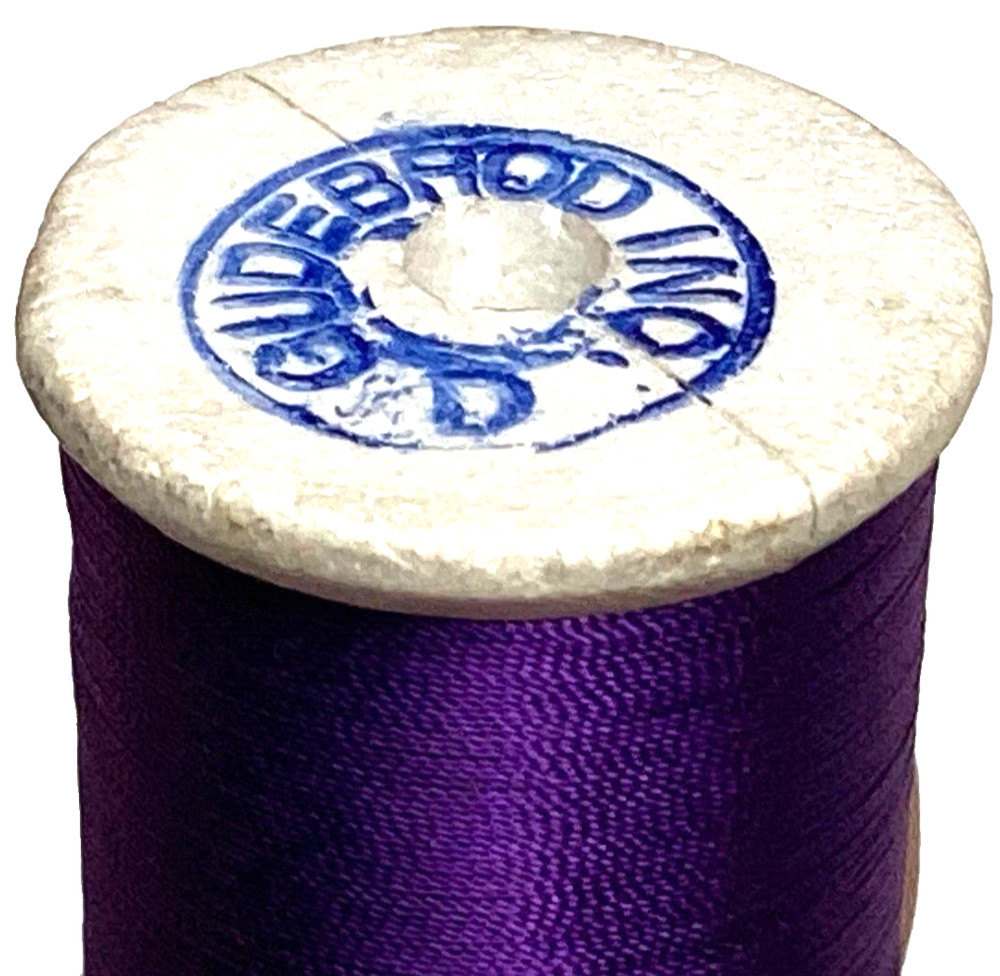 Gudebrod Nylon Thread Type D Purple 100-Yard Spool