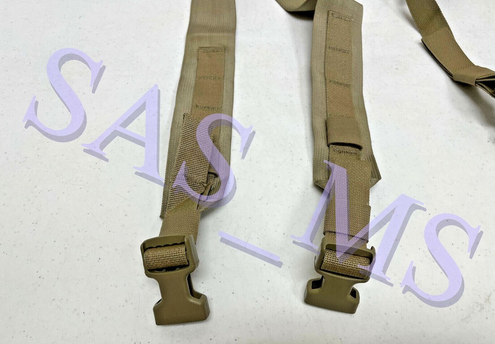 W2 OCP TAN TACTICAL ASSAULT PANEL TAP SYSTEM HARNESS ASSEMBLY SHOULDER STRAPS