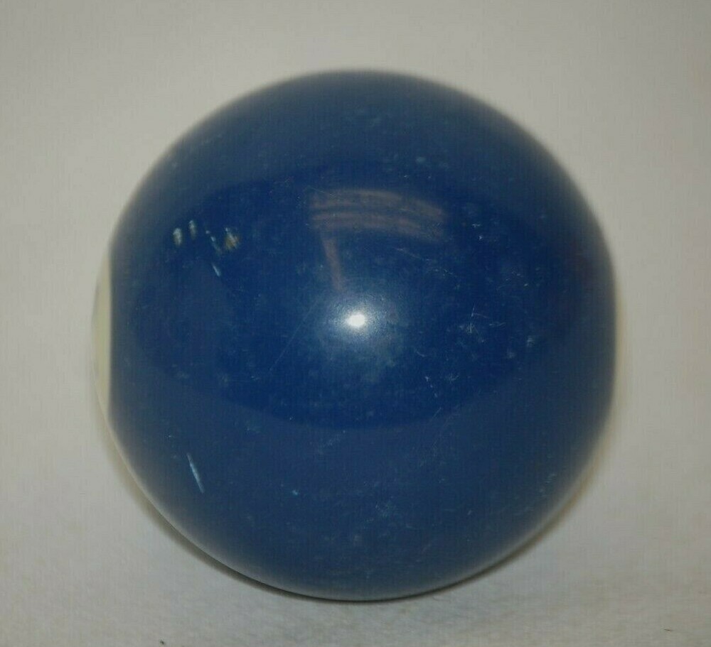 Pool Table Billiard Ball #2 Solid Blue Vintage Replacement Piece