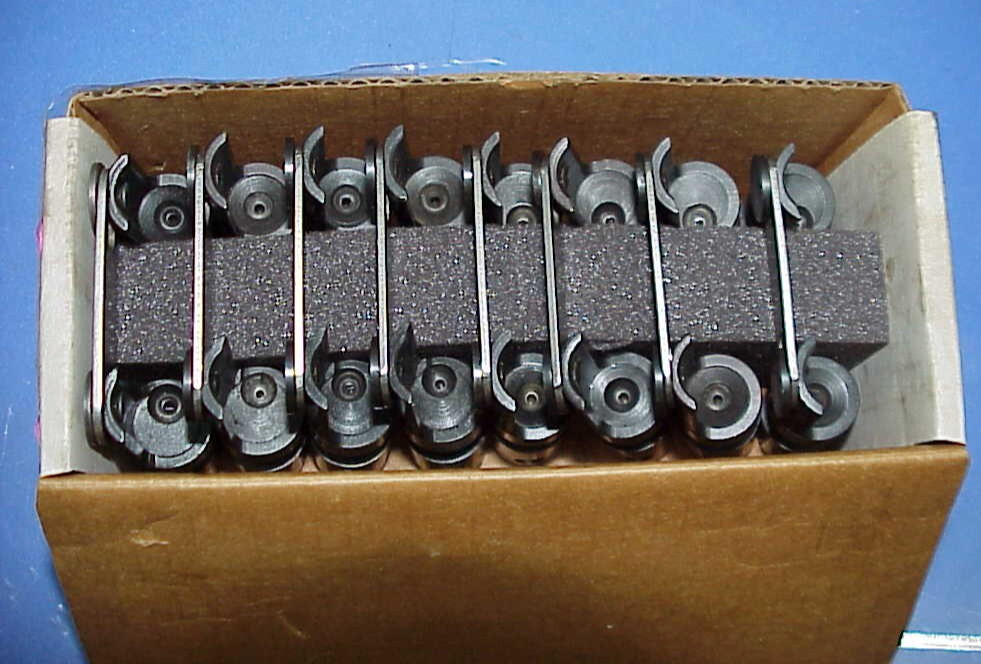 16 Crane Cutaway Solid Roller Lifters .842" Diameter 18° SB Chevy Intake Offset