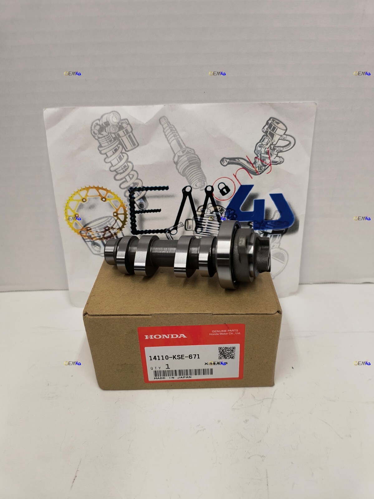 Honda Genuine OEM Camshaft Cam 2007-2009 CRF150R CRF150RB 14110-KSE-671