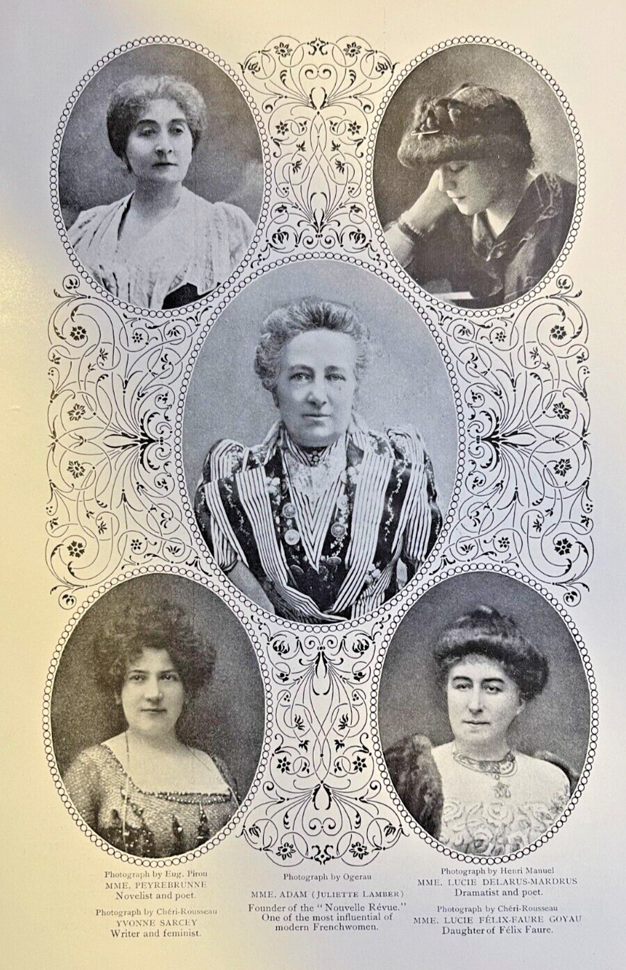 1912 Feminists of France illustrated