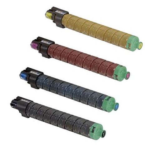 Compatible for 821026 Savin Toner Set, B/C/M/Y
