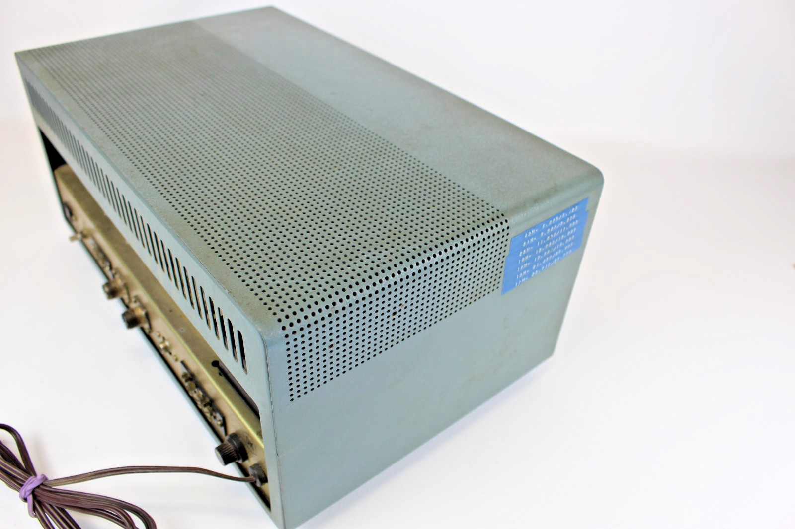 LAFAYETTE HE-80 RADIO PROFESSIONAL RECEIVER 0.55-54MHZ 1963 VINTAGE RARE