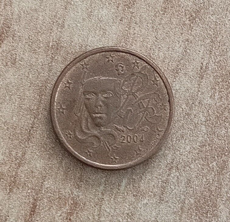 1 Cent France 2004 1 Cent Divisional