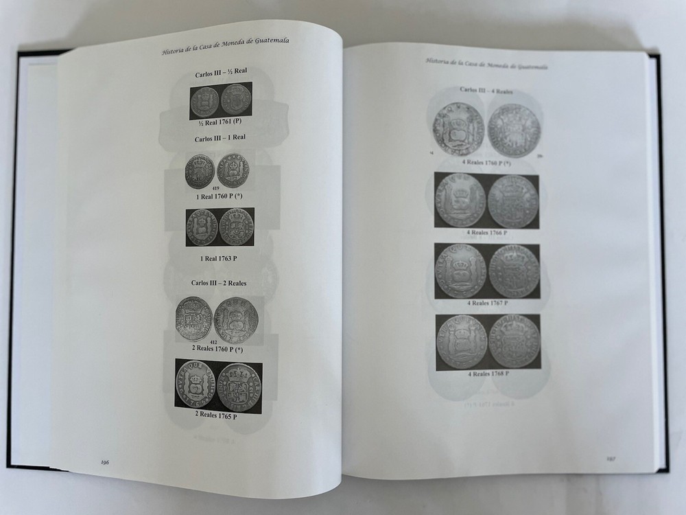 Guatemala Colonial Coinage Reference Work Carlos Jara