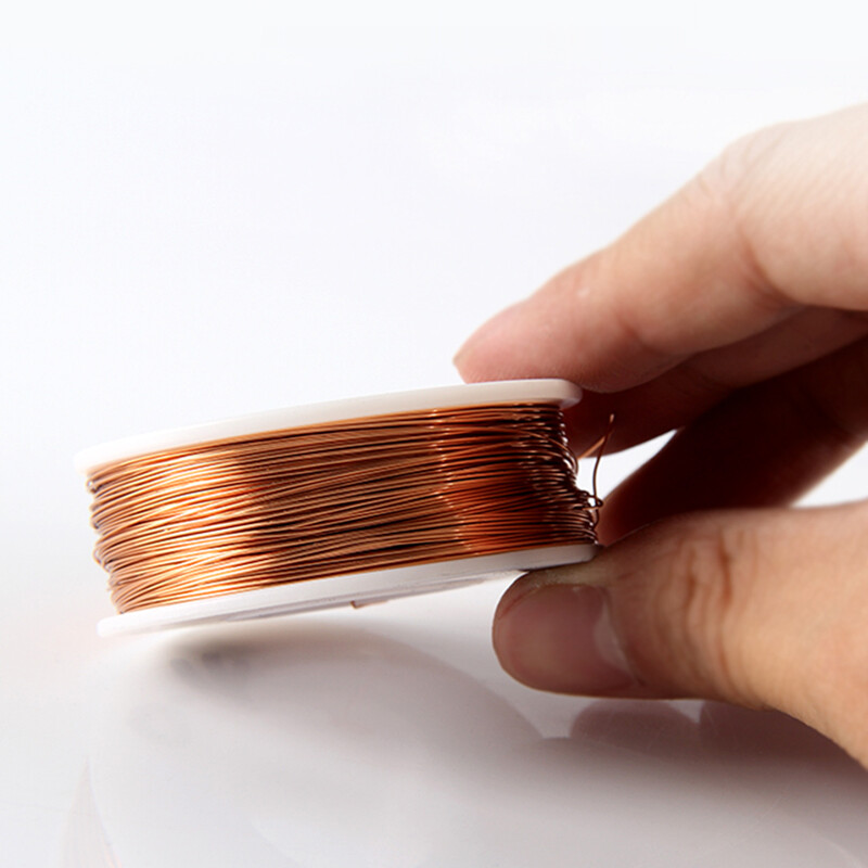 Soft Thin Copper Wire Round Solid Thick 0.2mm~5mm for Craft Jewellery Sculpture