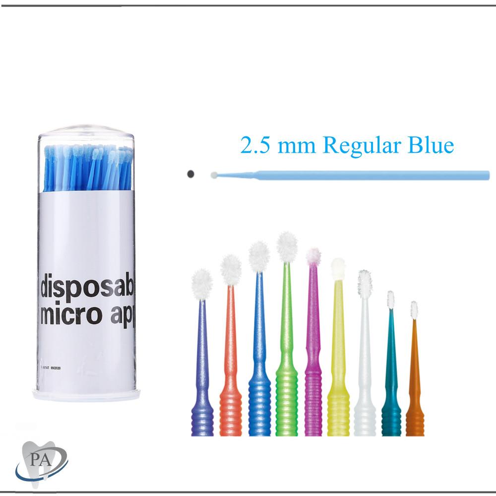 400-1000 Microbrush MicroBrushes Applicator Tips Regular, Fine, Super Dental