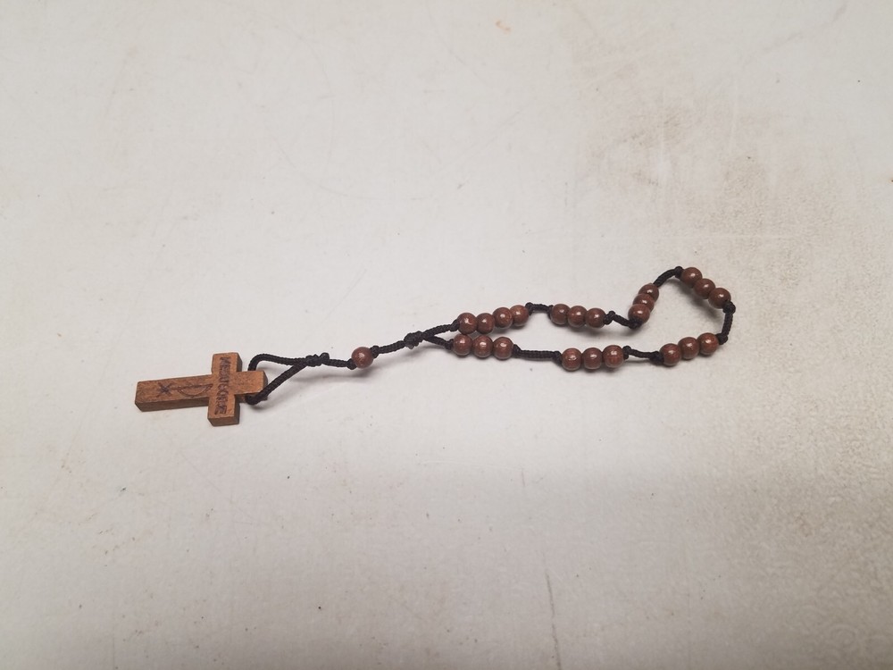 Wood Chaplet Rosary from Medugore (D)