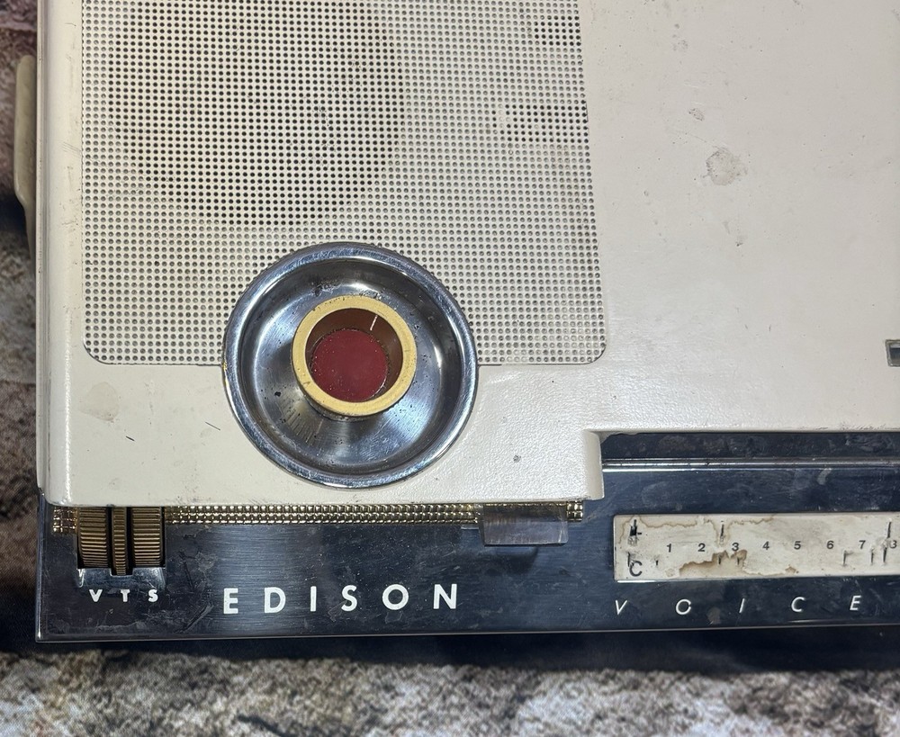 Thomas Edison Voicewriter with Original Case And (1) Diamond Disc