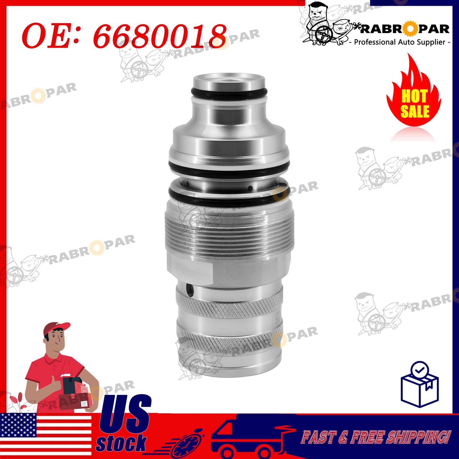 Hydraulic Connect Coupler Female 6680018 for Bobcat 753 763 773 S130 S150 S160