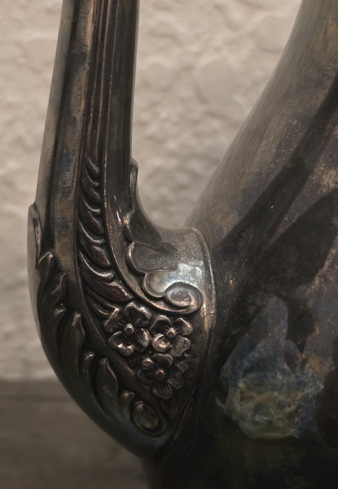 Vintage EPCA Bristol Silver By Poole 110 Tea Coffee Pot