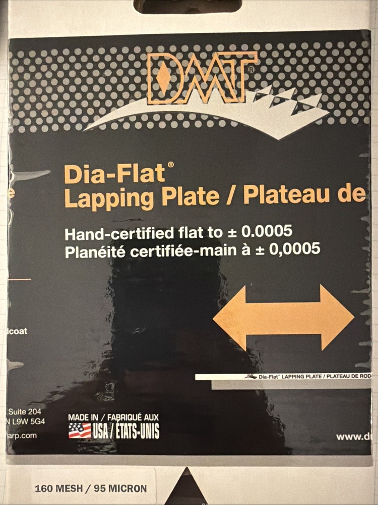 New DMT DiaFlat Plus Lapping Plate 95 DIAFLAT-Plus