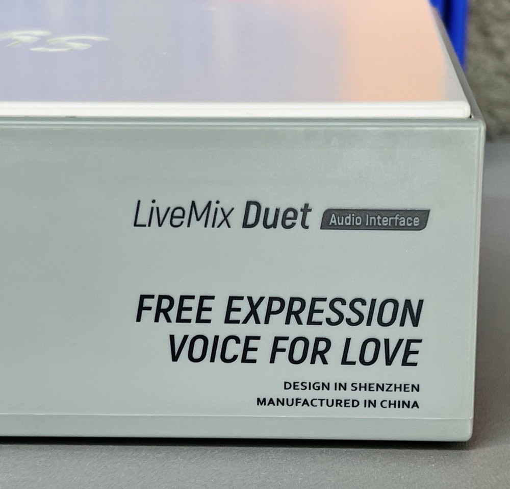 Synido LiveMix Duet Audio Interface Grey
