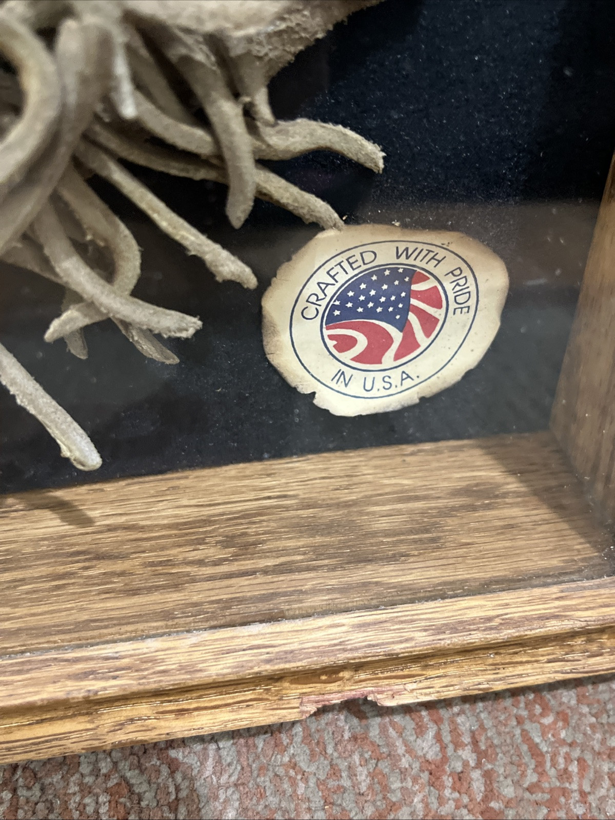 AUTH. NATIVE AMERICAN INDIAN Territory PIPE TOMAHAWK WITH Leather Tobacco Bag!