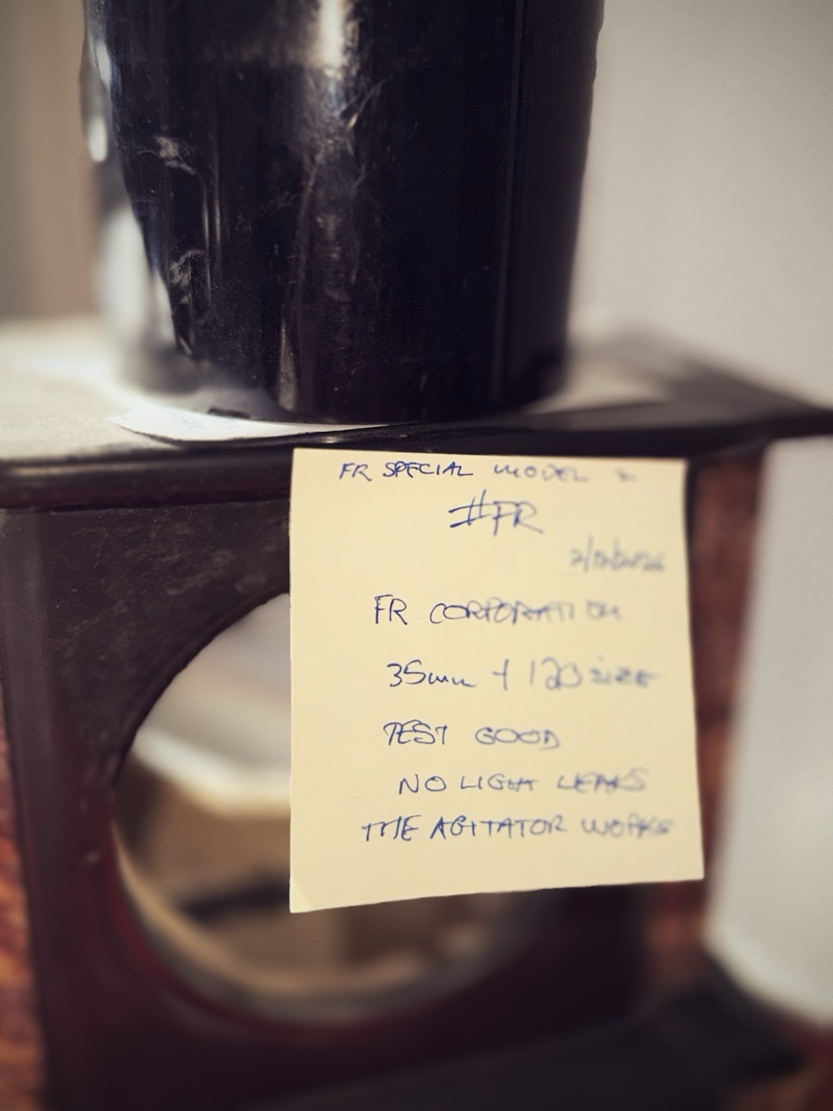 Tested Vintage FR "SPECIAL" Adjustable Roll Film Developing Tank ~ Model 2 #fr