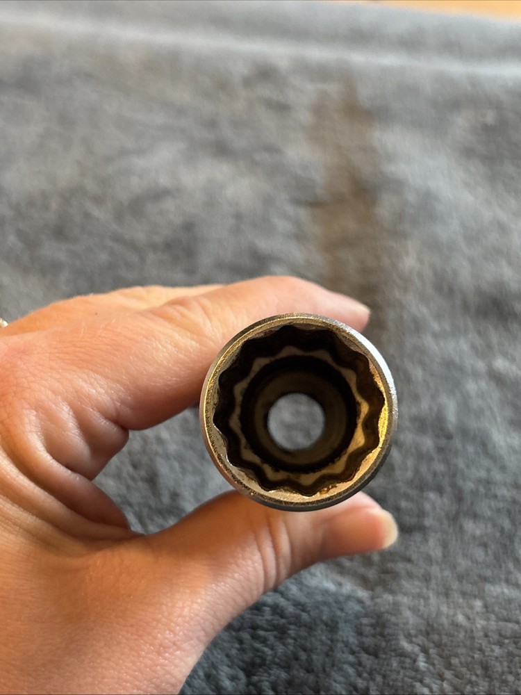 Stanley Workmaster 86-487 7/8" 12pt 1/2” drive Deep Socket