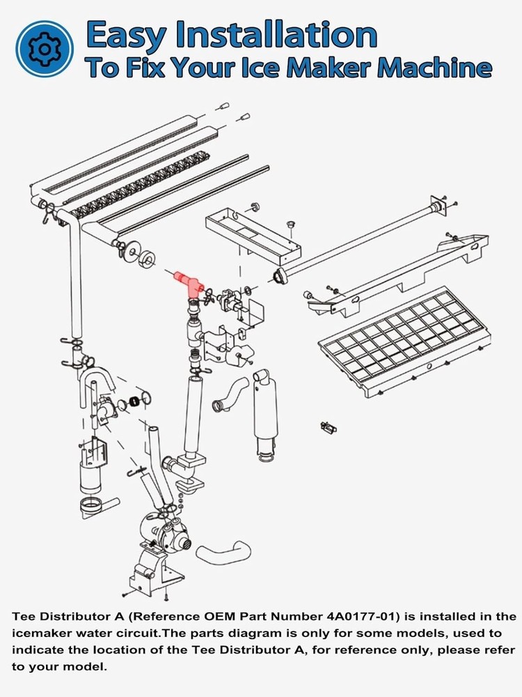 426799-01 Float Switch Connector & 4A0177-01 Sanoprene Tee Replacement Kit