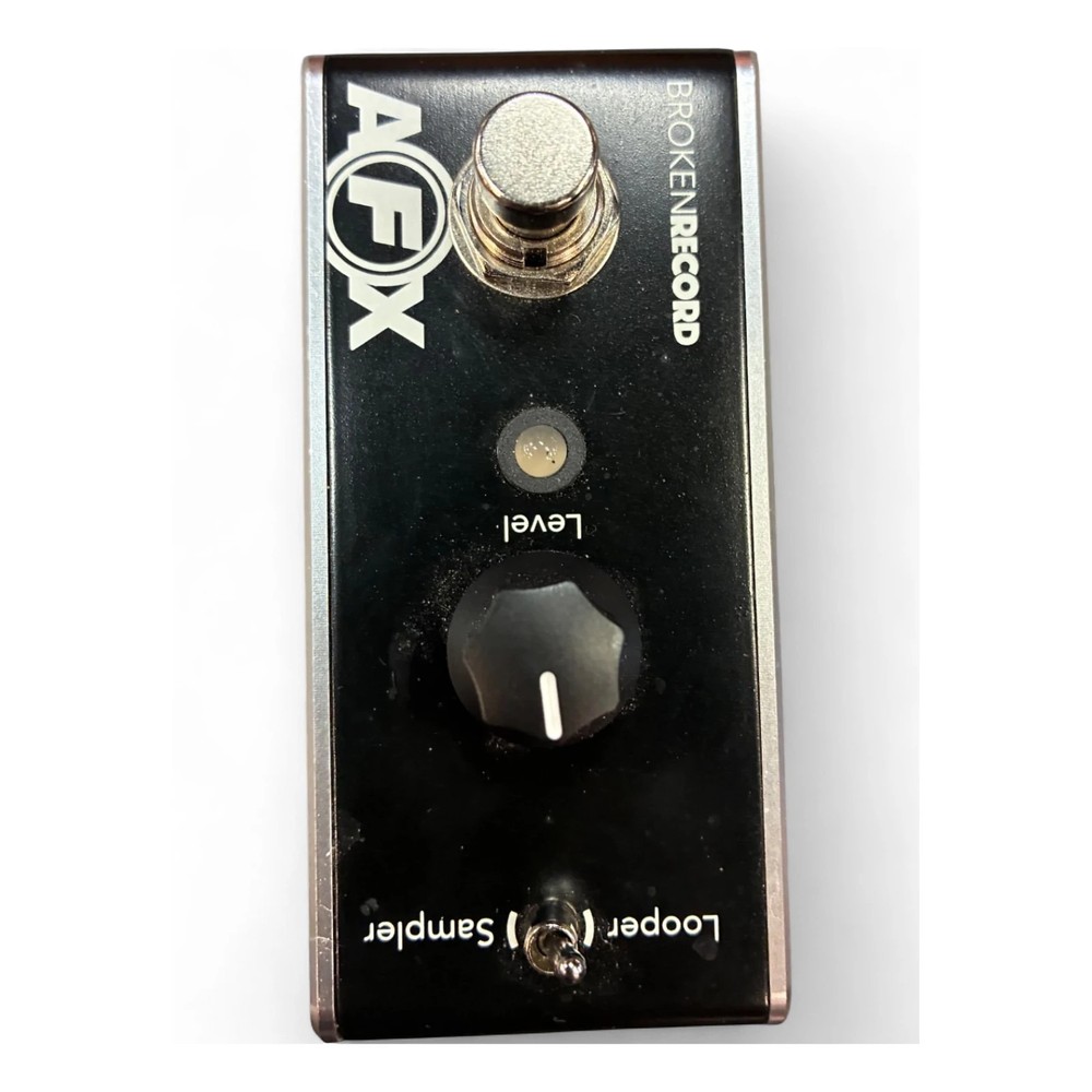 Fishman AFX Broken Record Looper/Sampler Effects Pedal Black