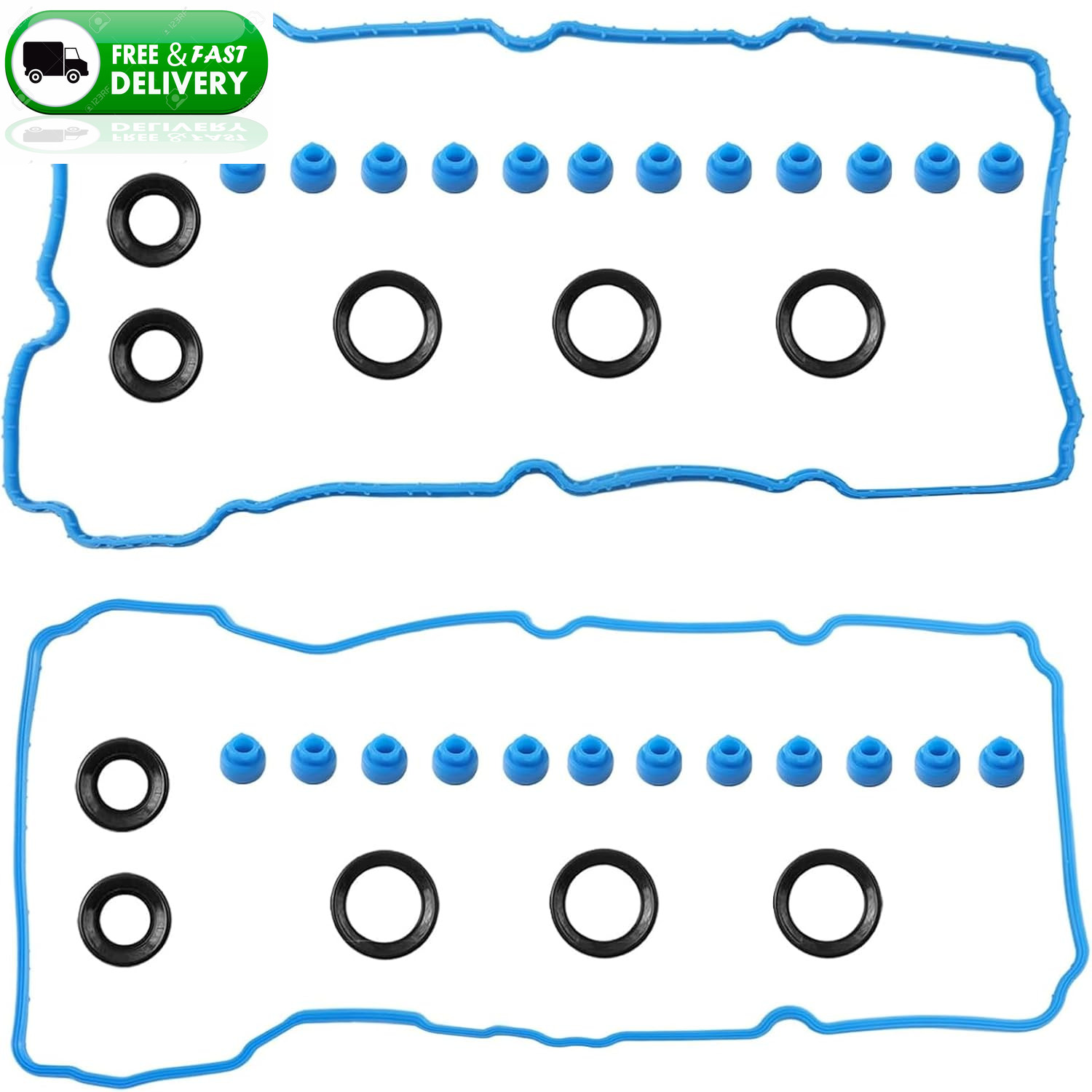 Valve Cover Gasket Set for Ford Lincoln 3.5L 3.7L V6 2011-2020 VS50814R VS50722