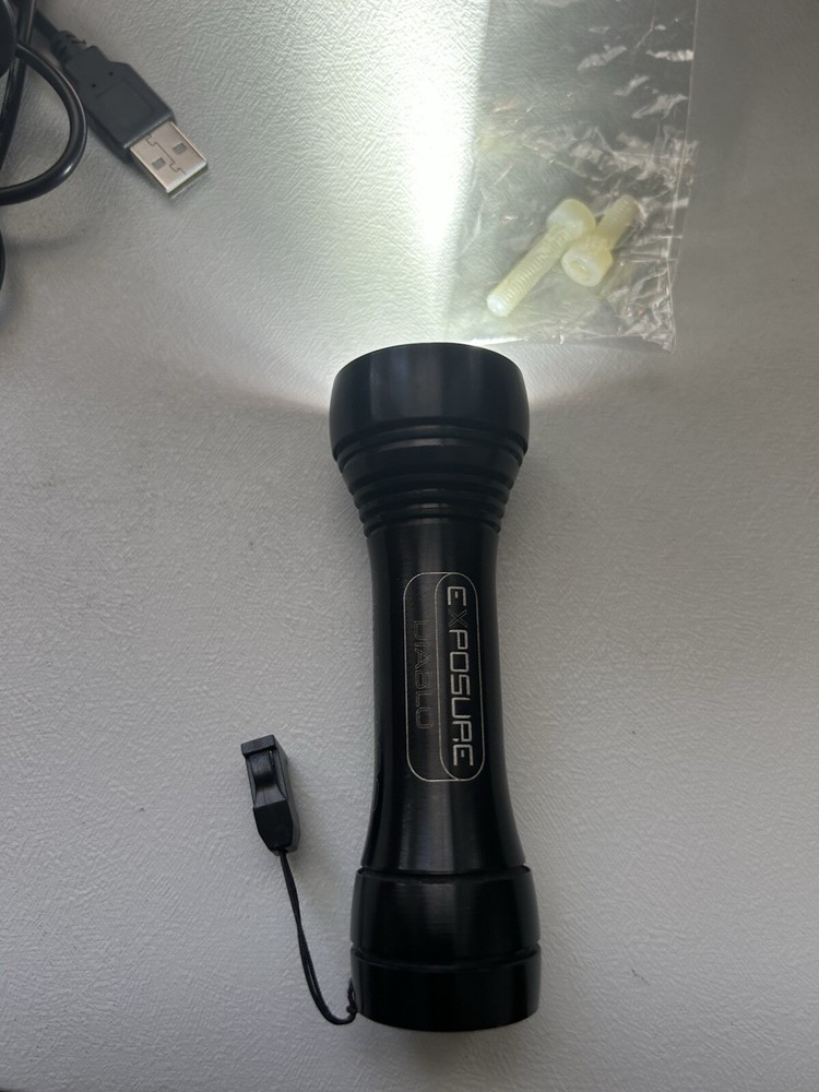 Exposure lights Diablo helmet mount light 2012 model year