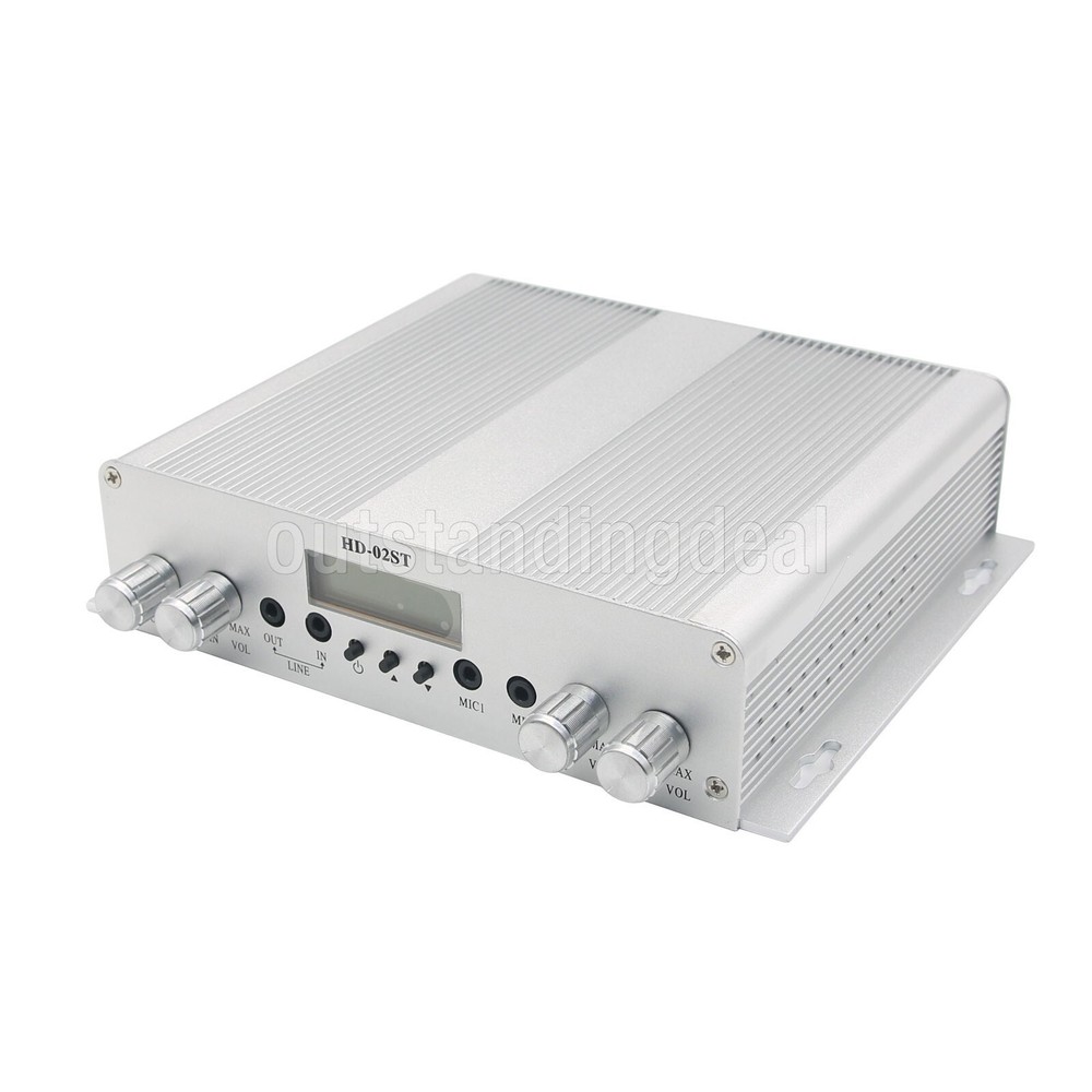 25W Professional FM Transmitter Stereo PLL Broadcast Radio Station with Power