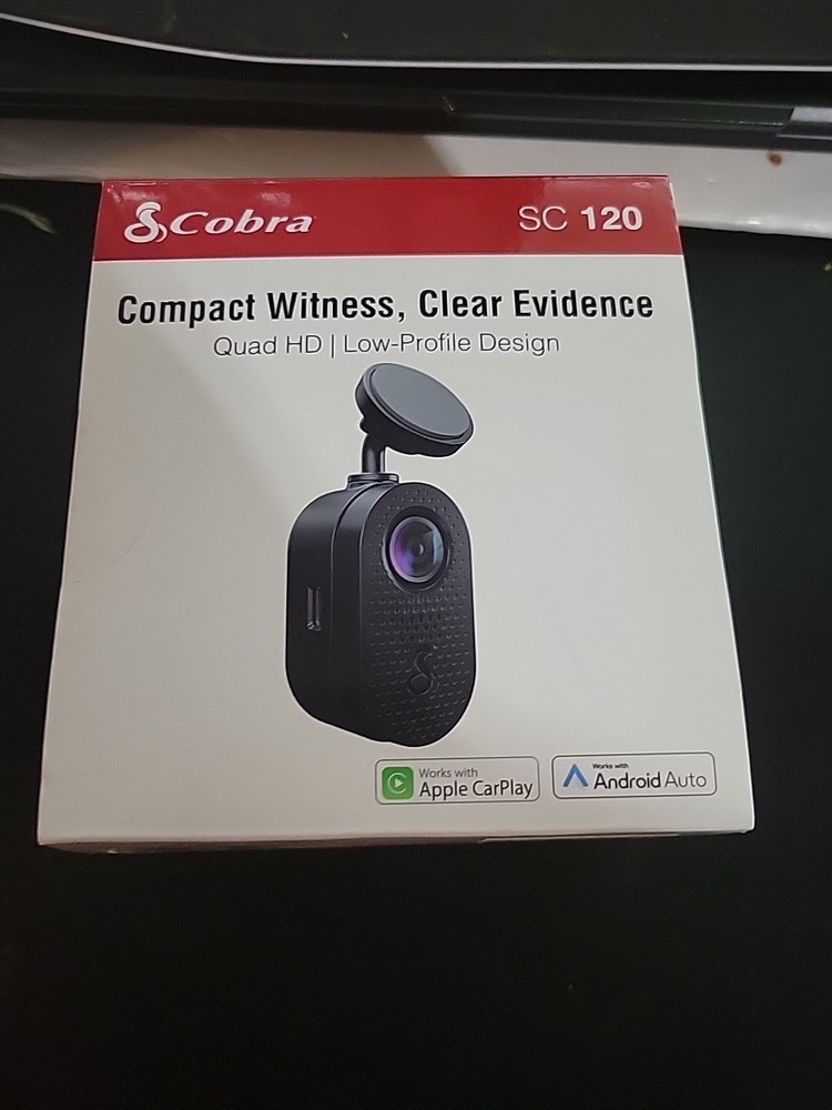 Cobra Electronics Front Facing QHD Dash Cam #SC120
