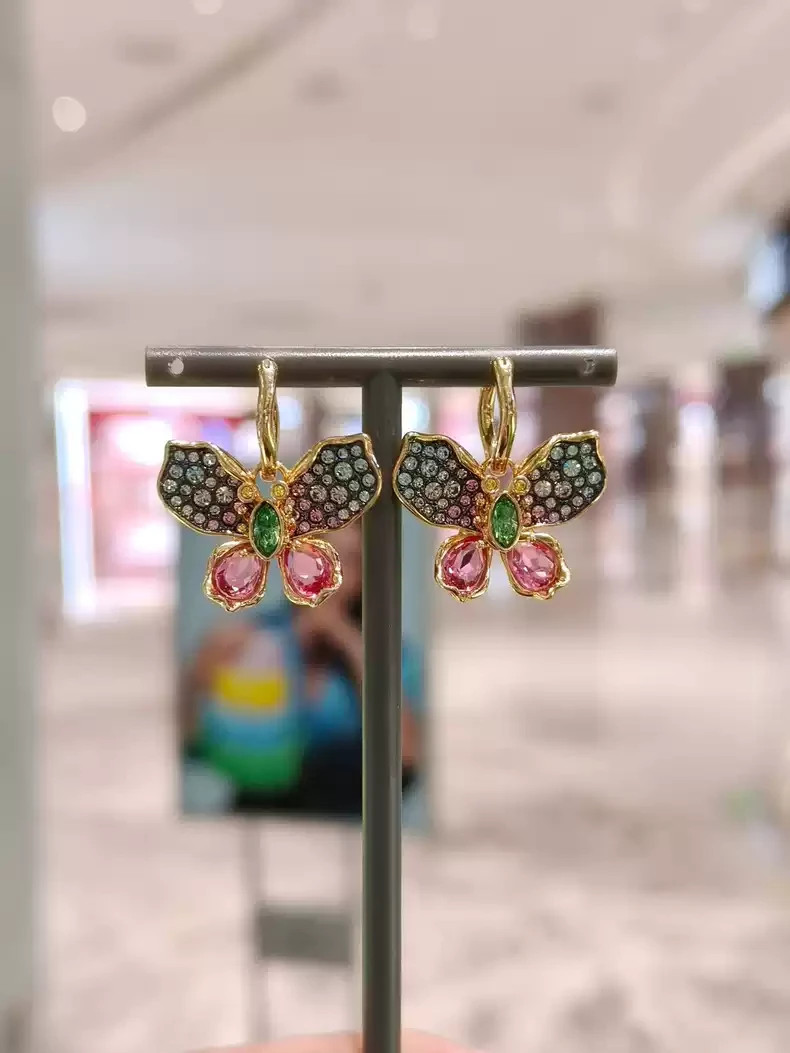 Swarovski's new butterfly earrings