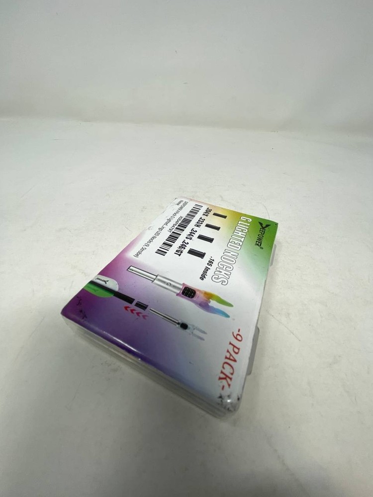 DEEPOWER Lighted Arrow Nocks 9 Pack,Open box