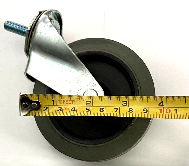 Four 4” Antique Roller Wheels For Sideboard Buffet